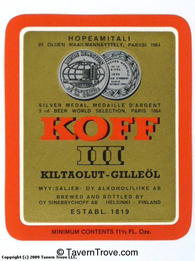 Koff Kiltaolut-Gilleöl