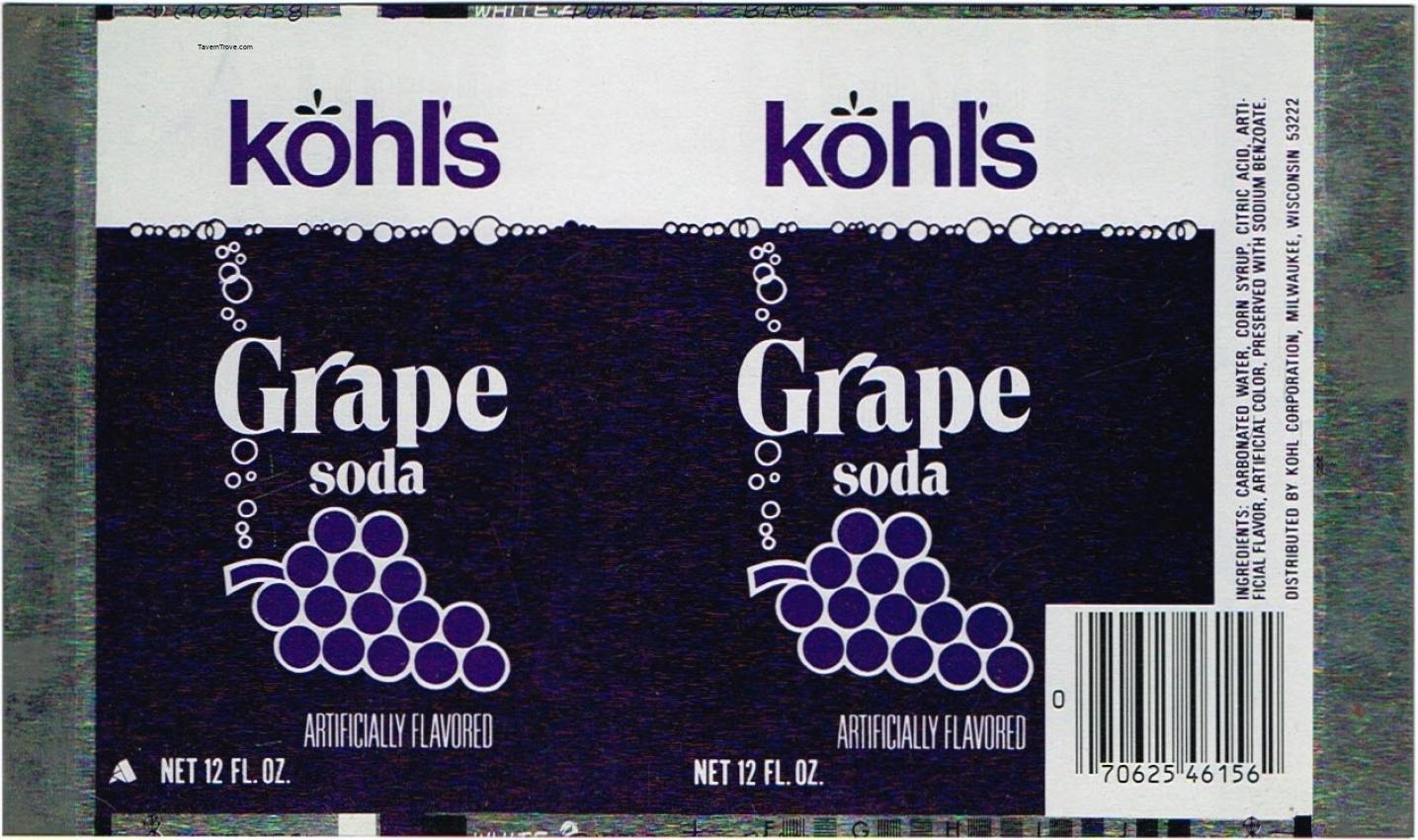 Kohl's Grape Soda (sheet)