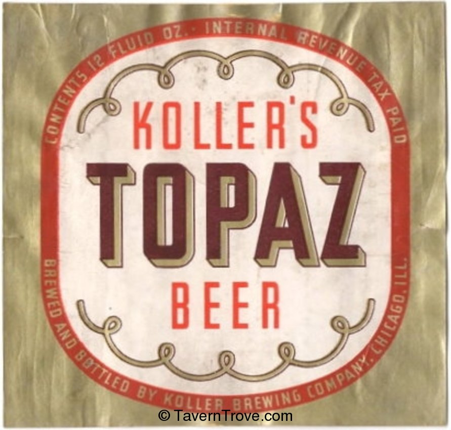 Koller's Topaz Beer
