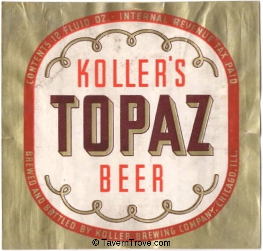 Koller's Topaz Beer