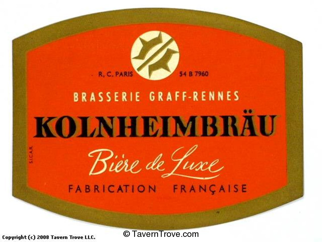 Kolnheimbräu Bière De Luxe