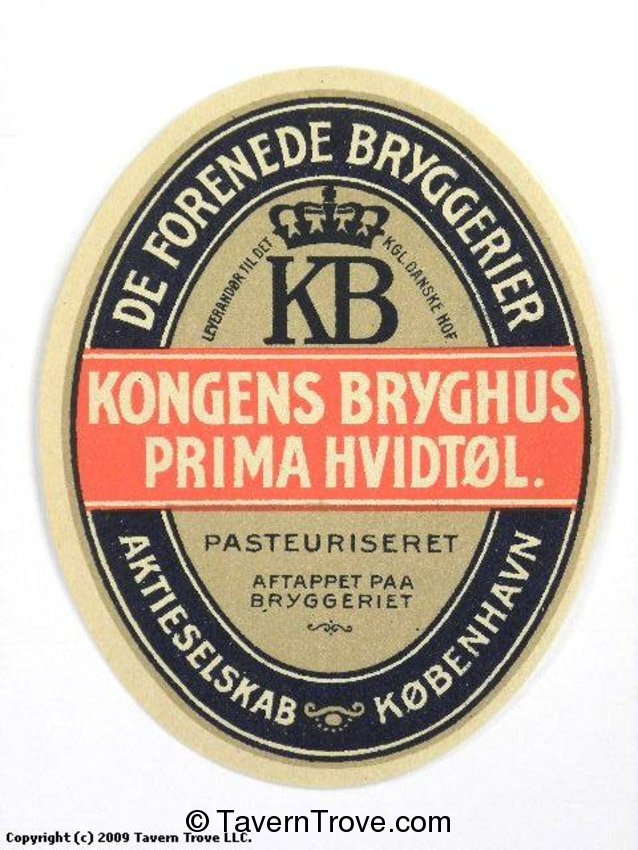 Kongens Bryghus Prima Hvidtøl