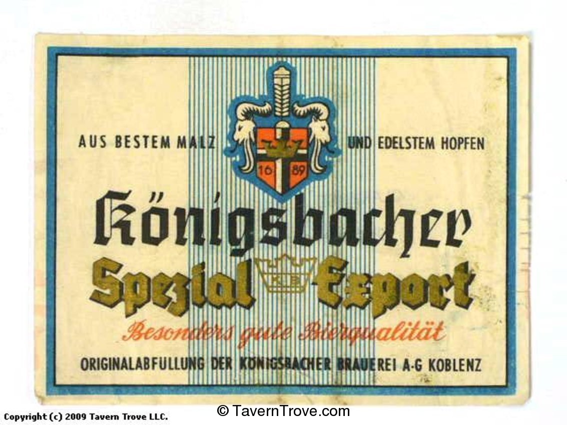 Königsbacher Spezial Export