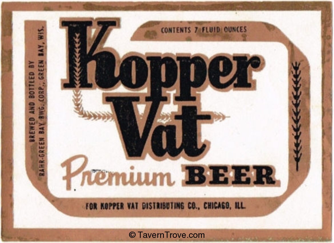 Kopper Vat Beer