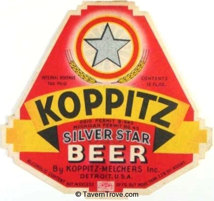 Koppitz Silver Star Beer