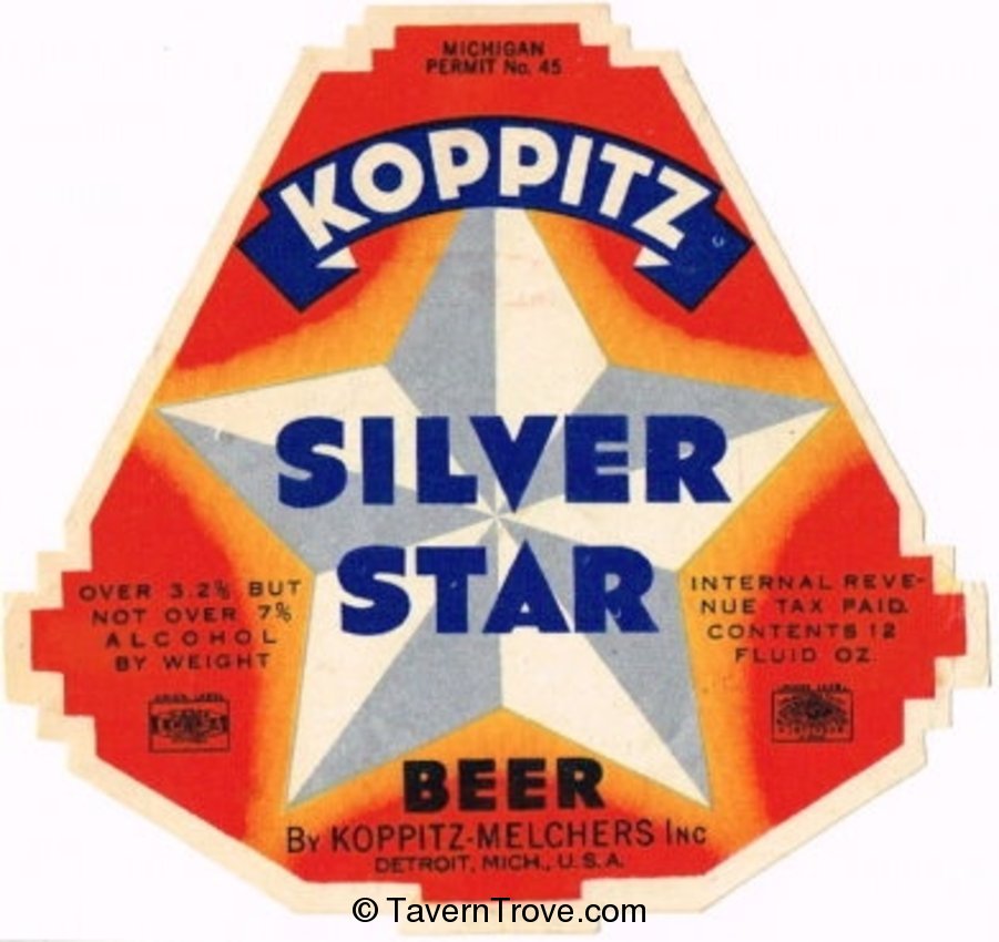 Koppitz Silver Star Beer