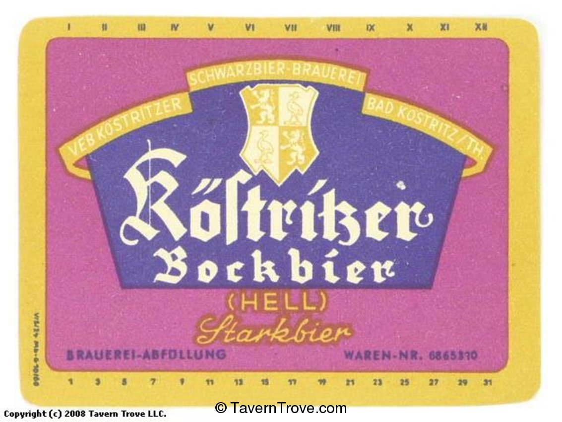 Köstritzer Bockbier Hell