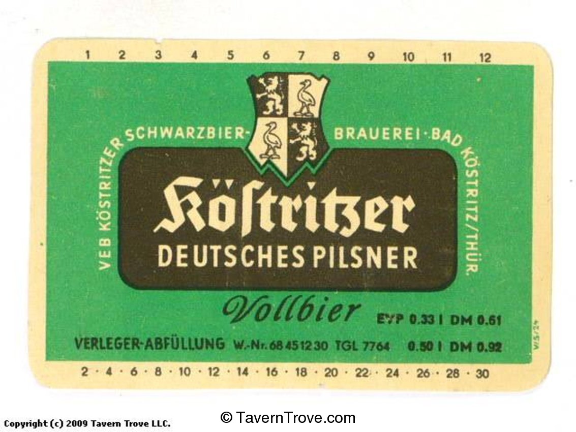 Köstritzer Deutsches Pilsner