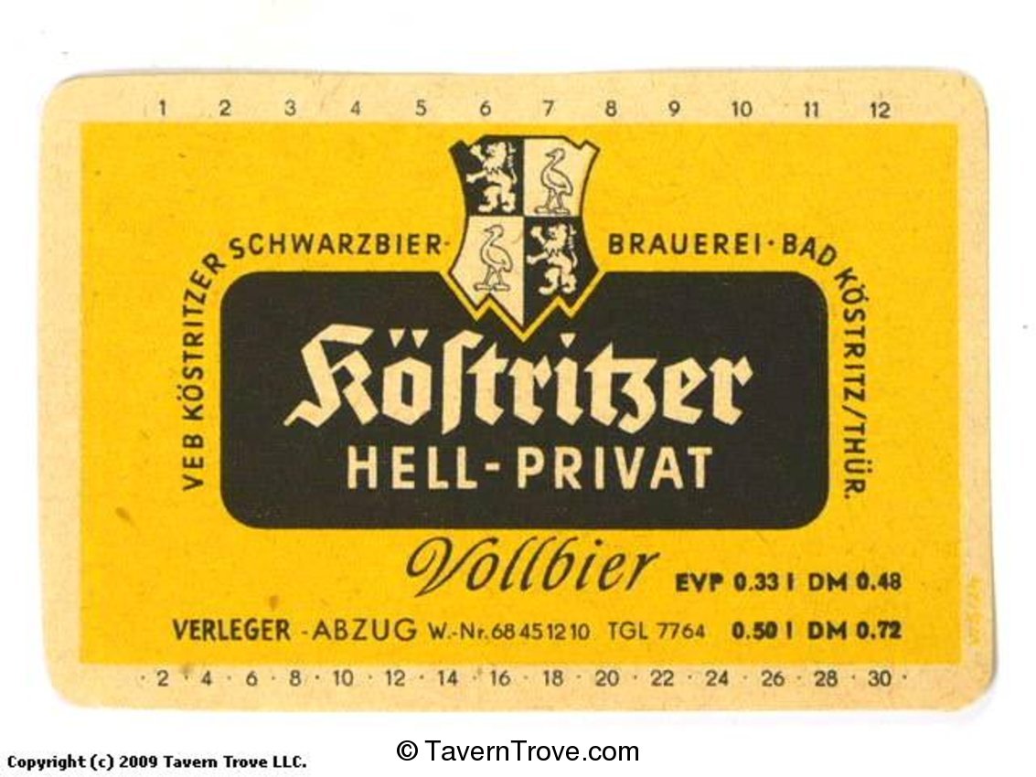 Köstritzer Hell-Privat