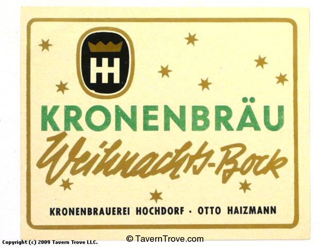 Kronenbräu Weihnachts-Bock