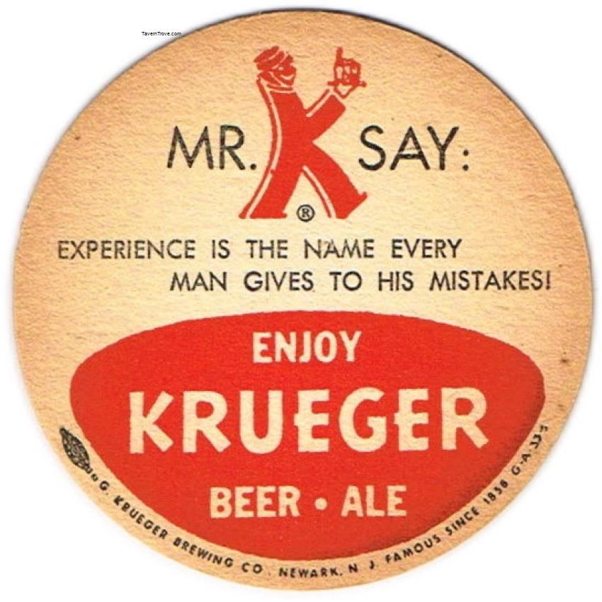 Krueger Beer & Ale ~Mr. K Say