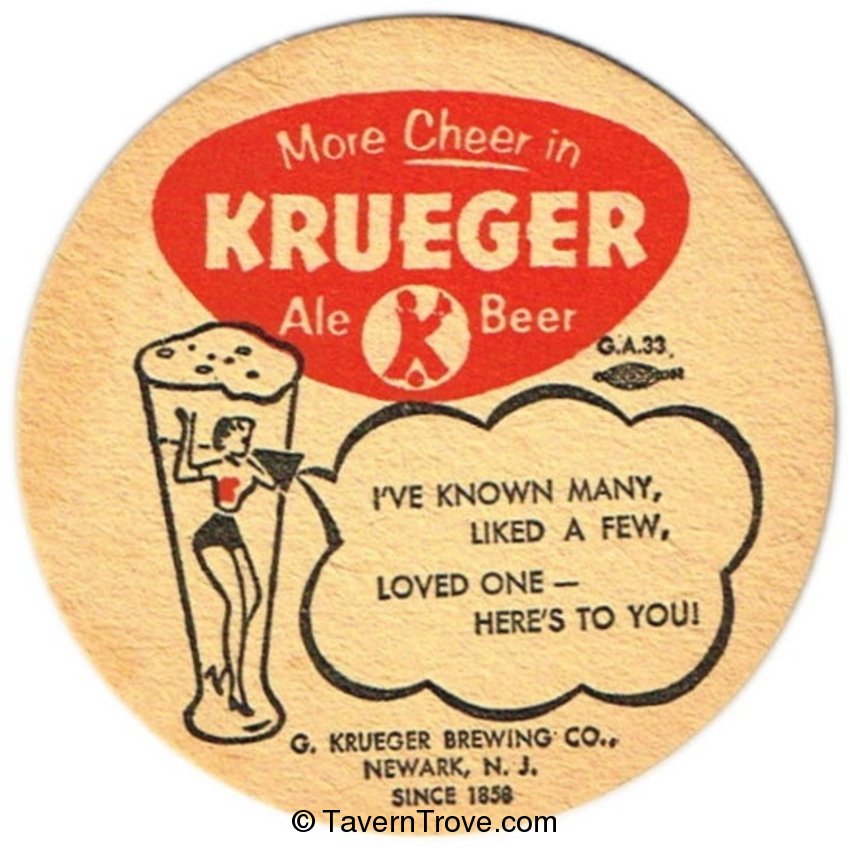 Krueger Beer & Ale ~More Cheer