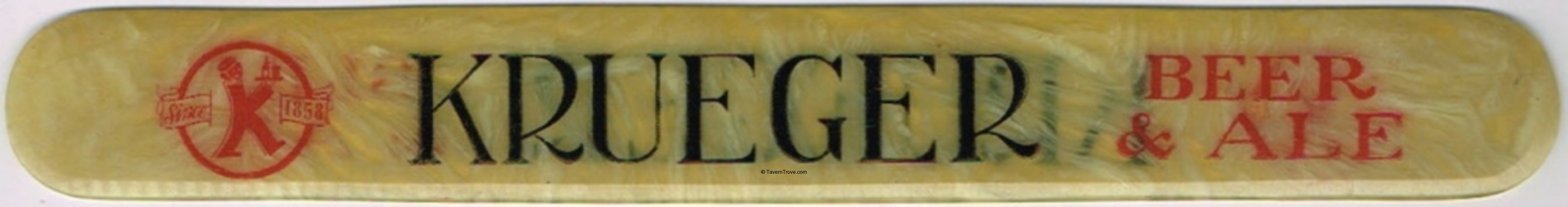 Item 87961 1940 Krueger Beer & Ale Foam Scraper