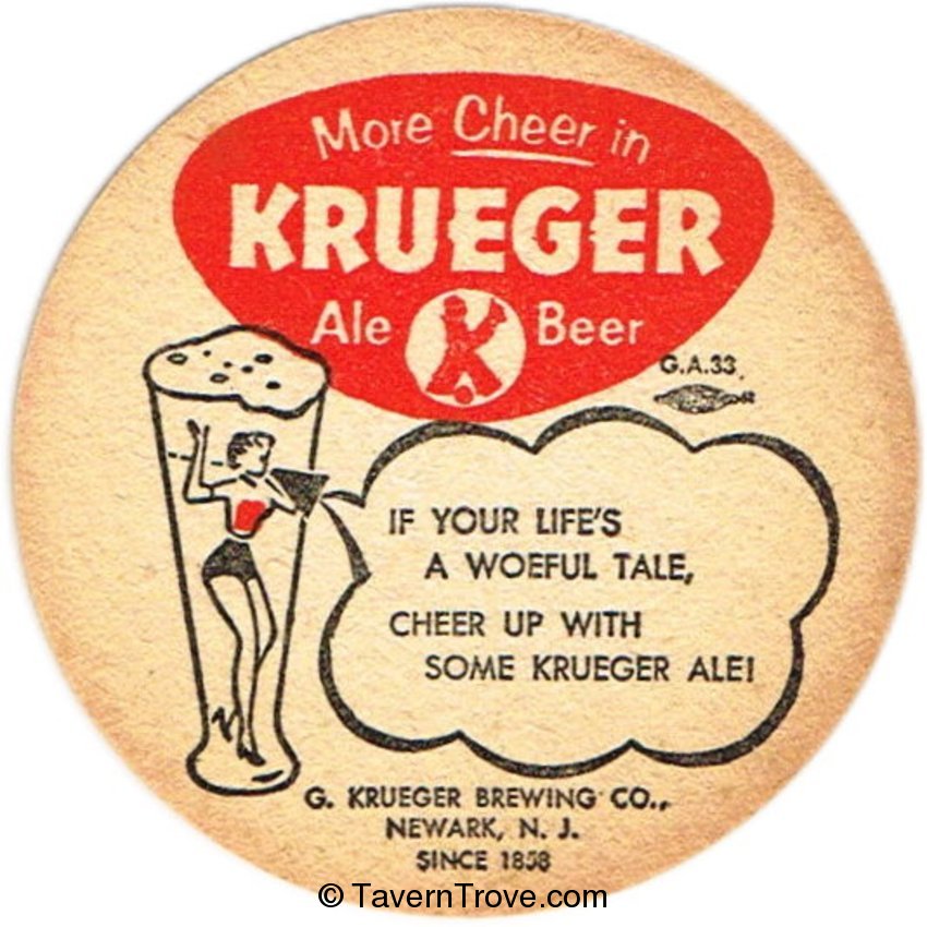 Krueger Beer & Ale ~More Cheer