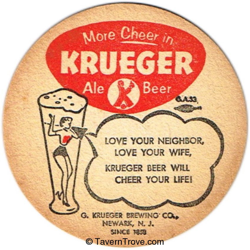 Krueger Beer & Ale ~More Cheer