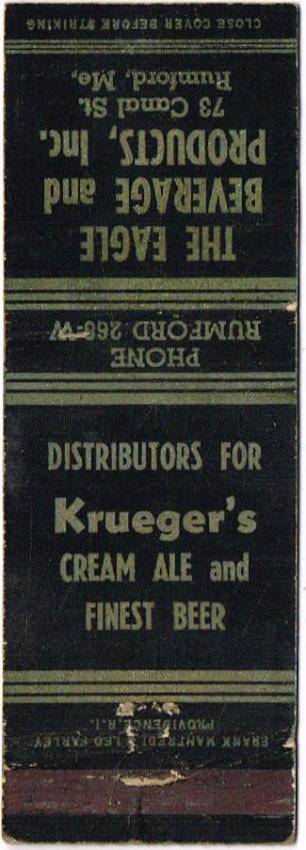 Krueger's Cream Ale and Beer