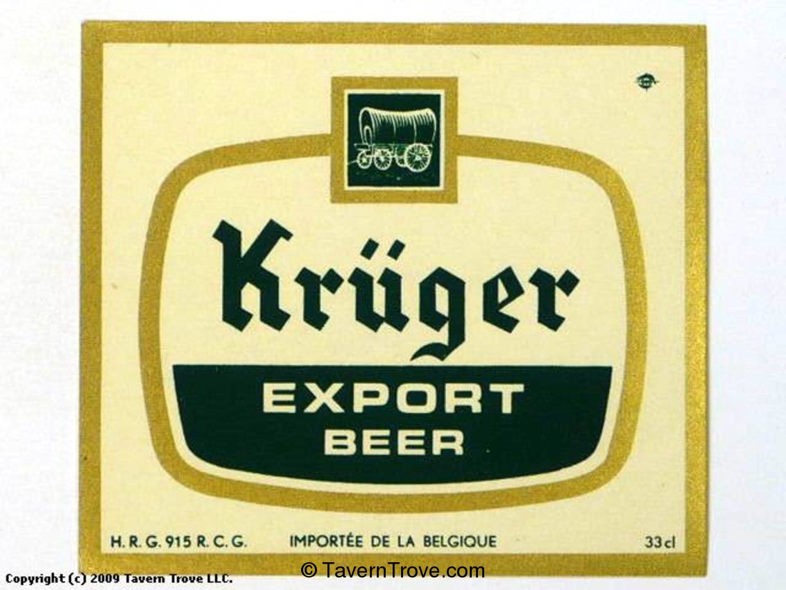 Krüger Export Beer