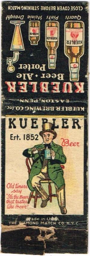 Kuebler Beer/Ale/Porter Dupe