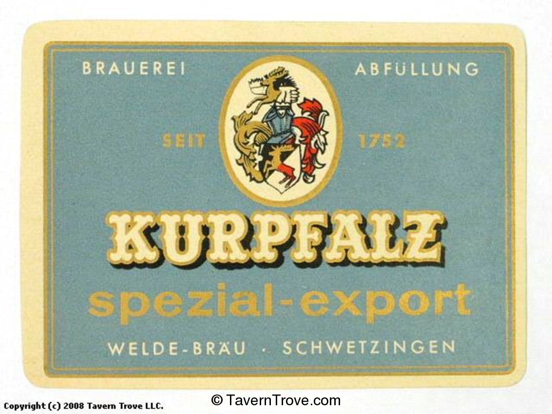 Kurpfalz Spezial Export