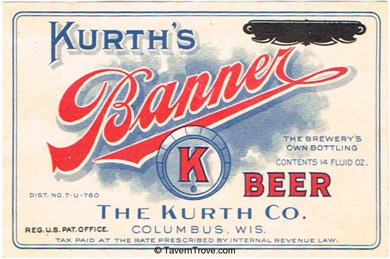 Kurth's Banner Beer