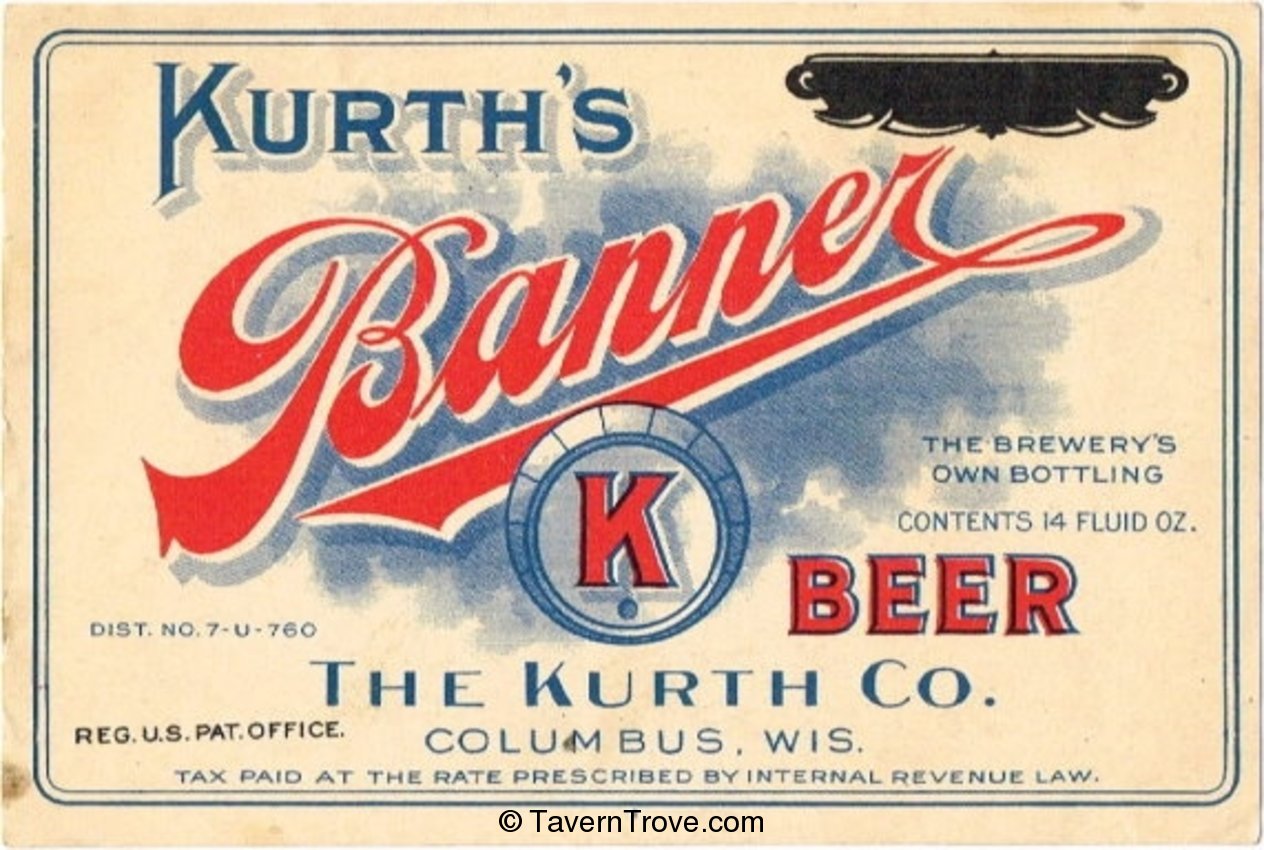 Kurth's Banner Beer