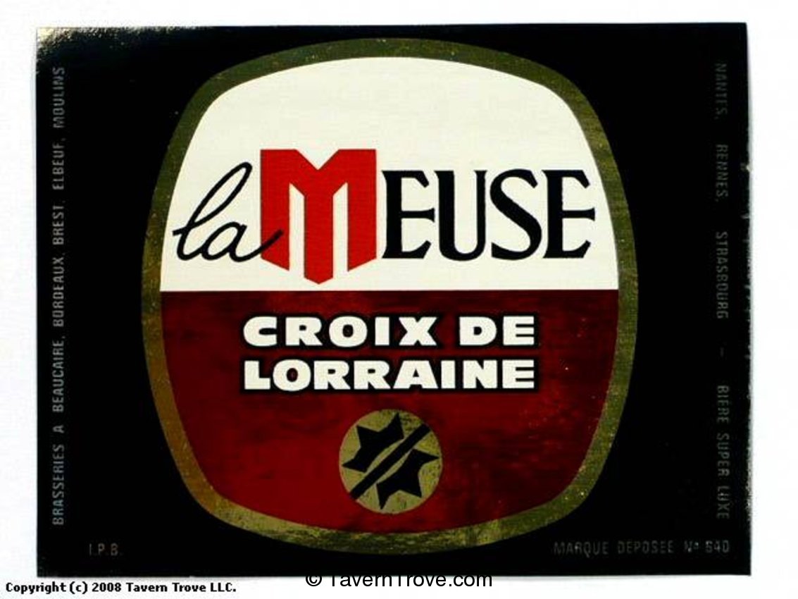 La Meuse Croix De Lorraine Bière