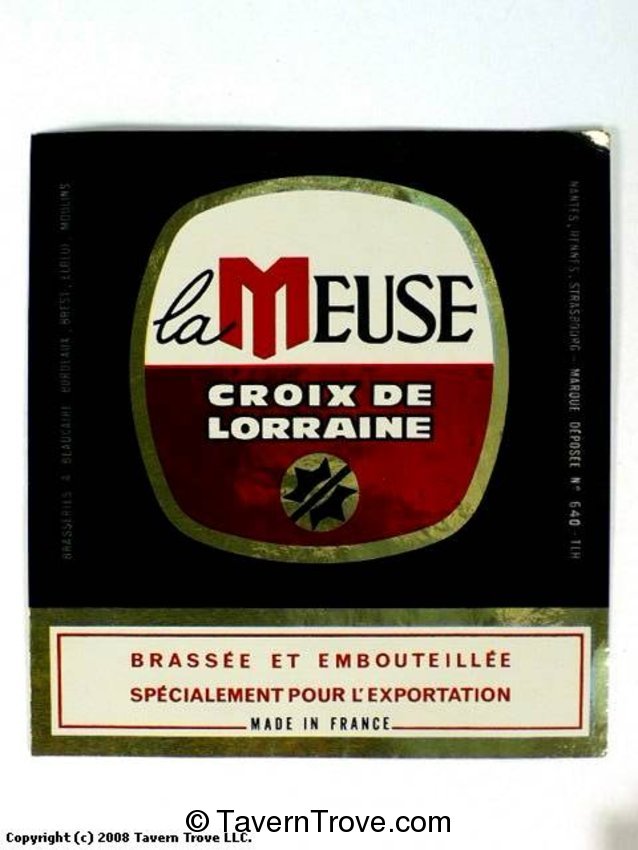 La Meuse Croix De Lorraine Bière