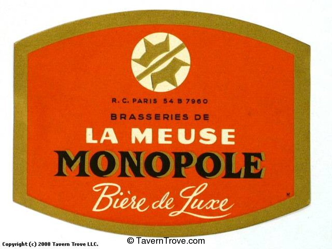La Meuse Monopole Bière De Luxe