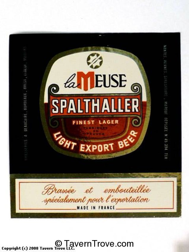 La Meuse Spalthaller Light Export Beer