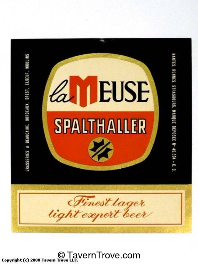 La Meuse Spalthaller Light Export Beer