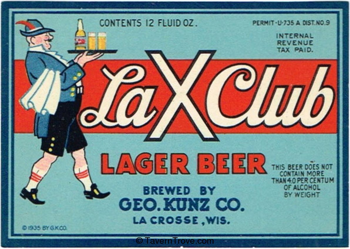 La X Club Lager Beer