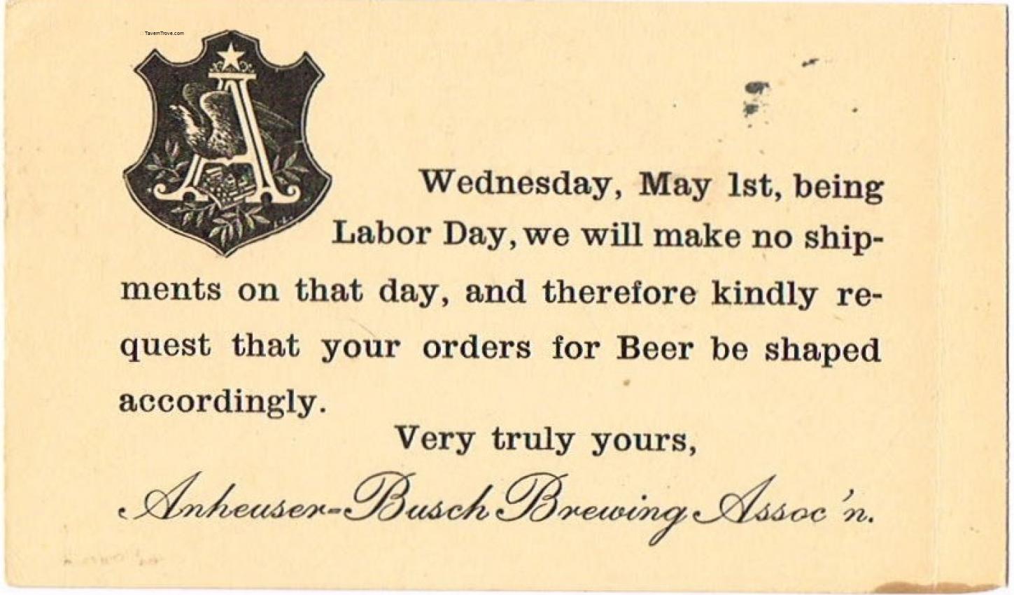 Anheuser-Busch Brewery Labor Day Announcement