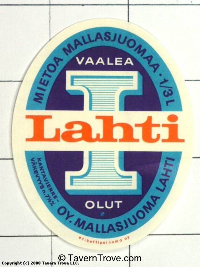 Lahti Vaalea Olut