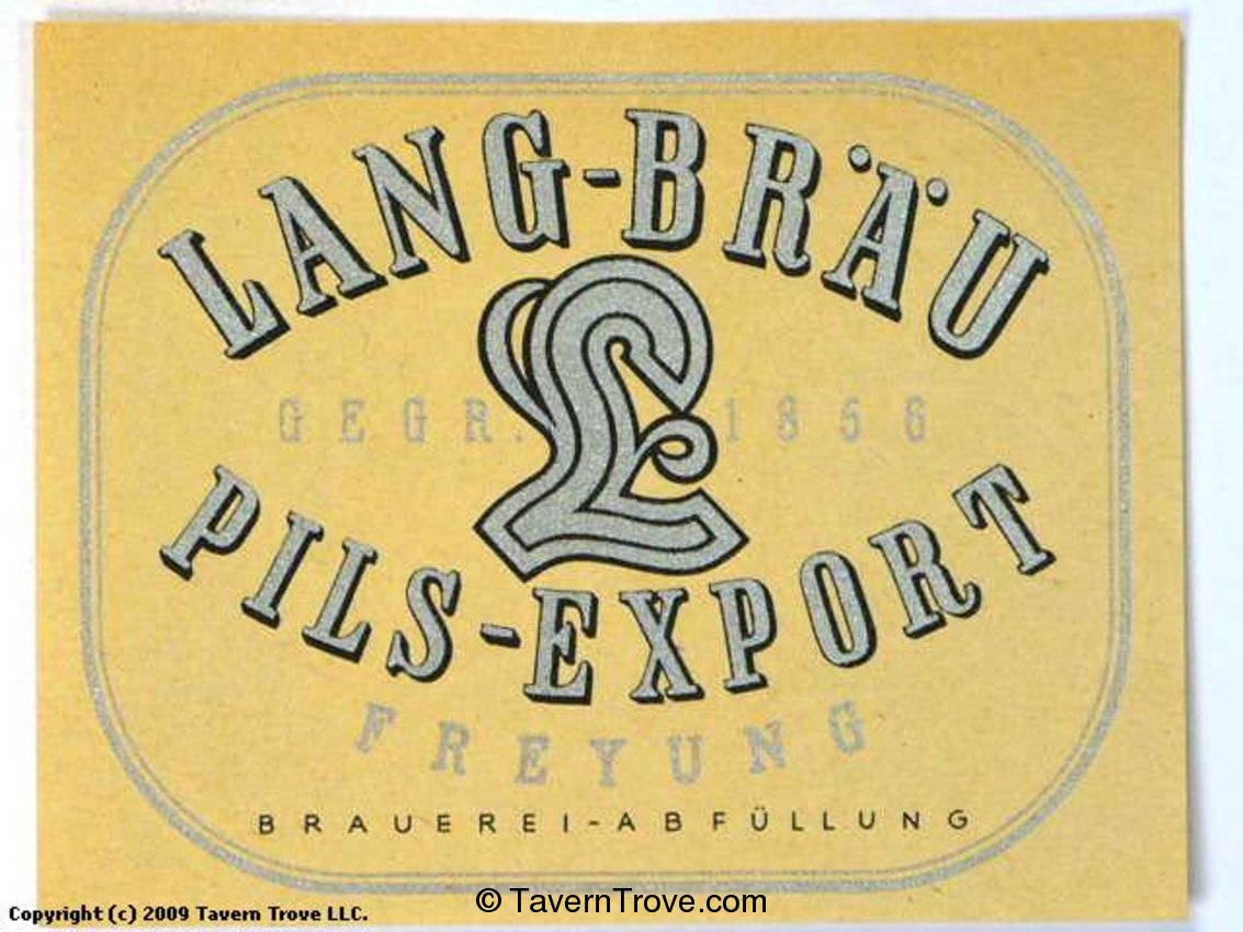 Lang Bräu Pils Export