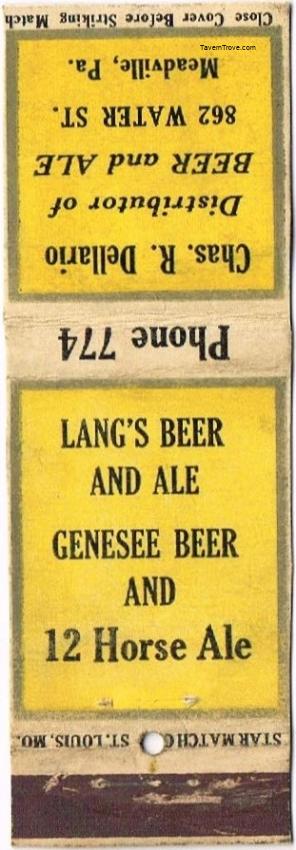 Lang's Beer