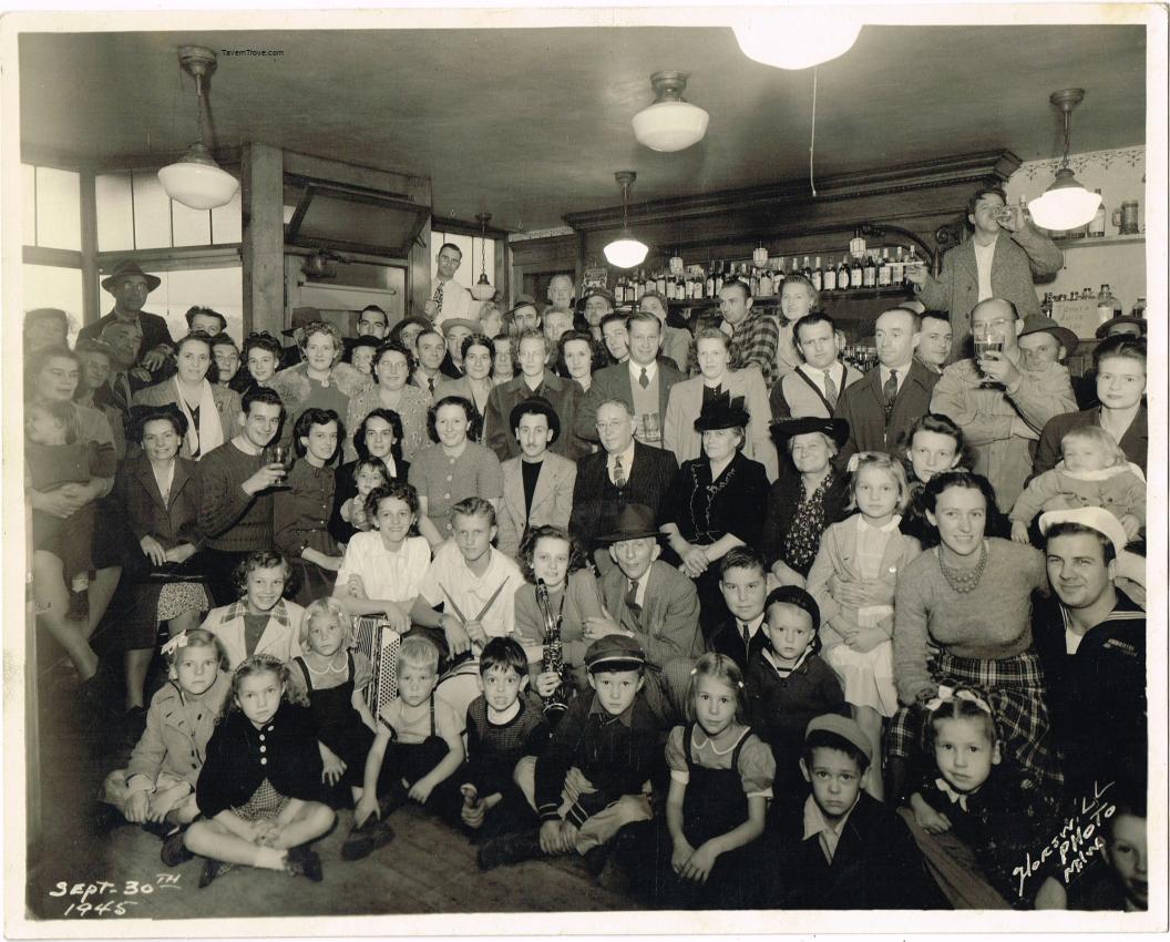 Large Group of People in a Milwaukee Bar