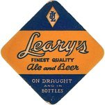 Leary's Finest Quality Ale And Beer