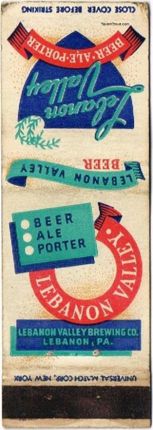 Lebanon Valley Beer/Ale/Porter Dupe