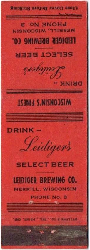 Leidiger's Select Beer