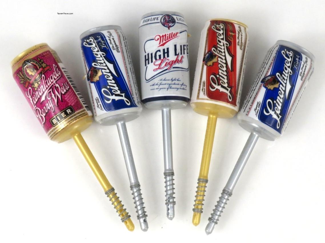 Leinenkugel's/Miller Beer Fishing Bobbers Lot of Five