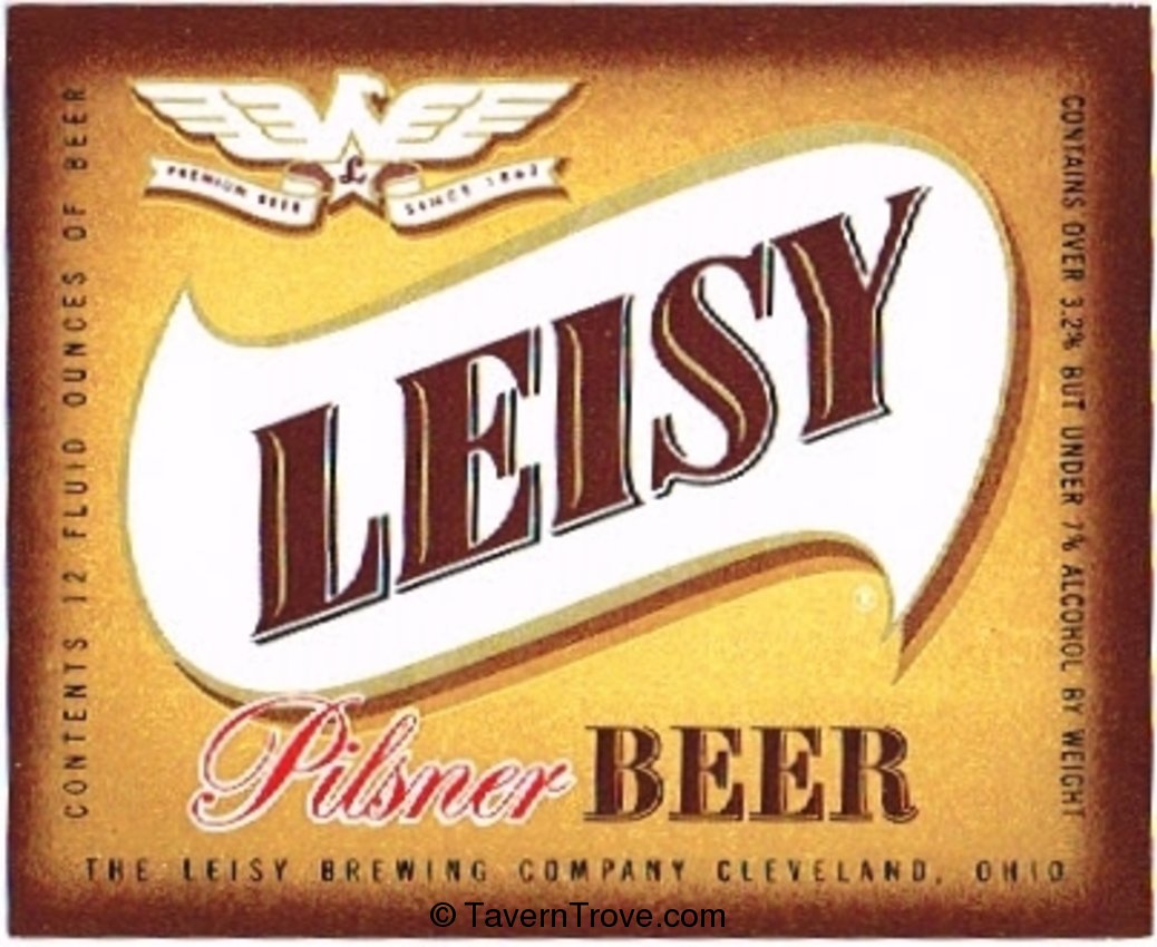 Leisy Pilsner Beer