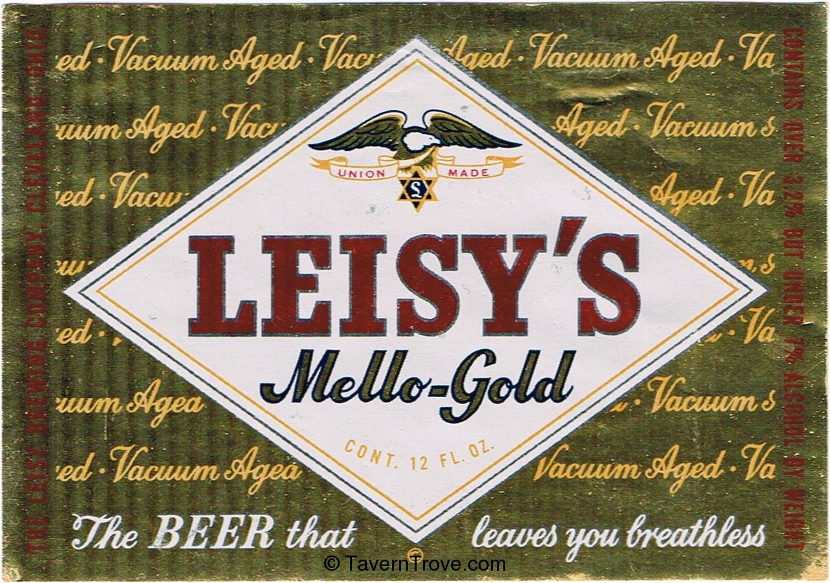Leisy's Mello-Gold Beer