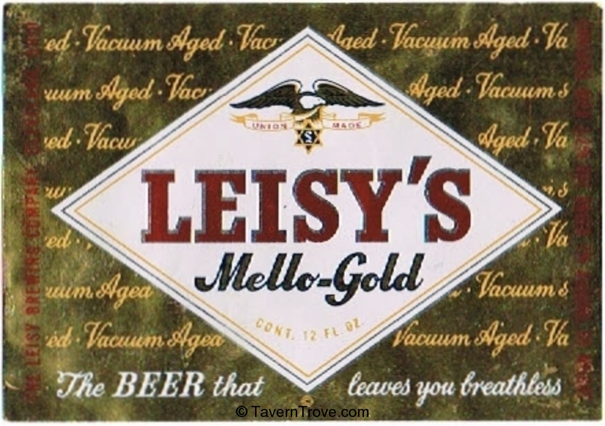 Leisy's Mello-Gold Beer
