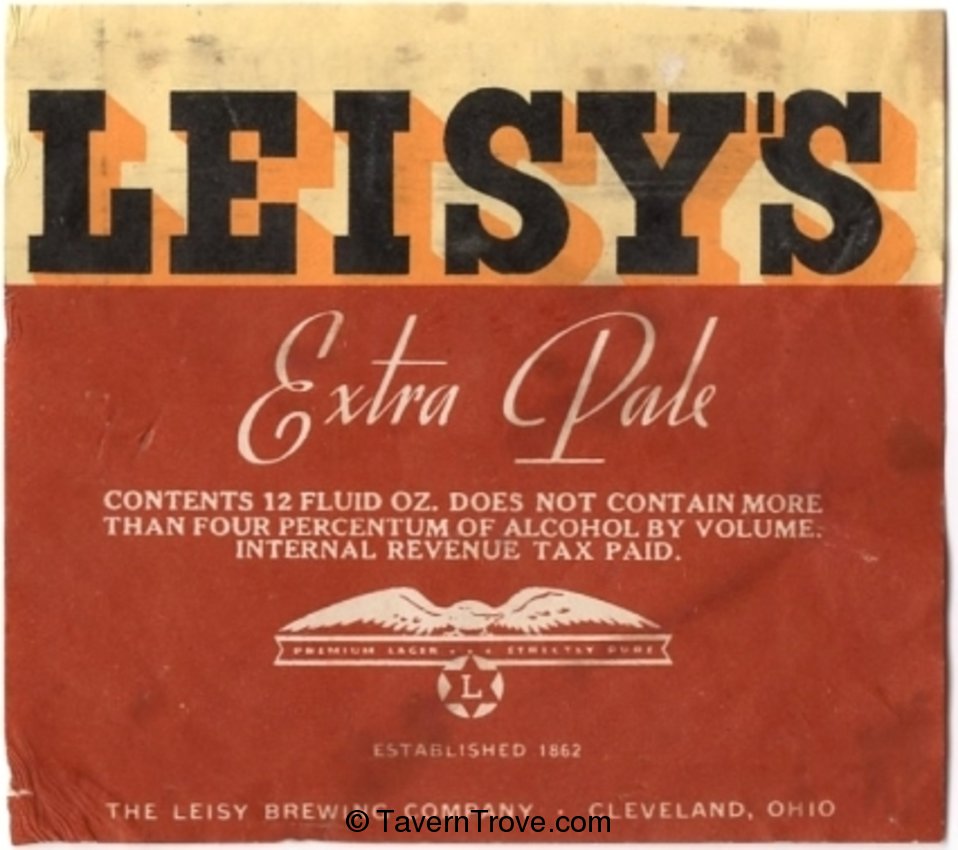 Leisy's Extra Pale Beer