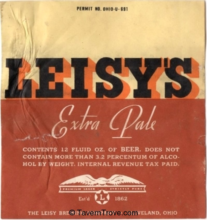 Leisy's Extra Pale Beer