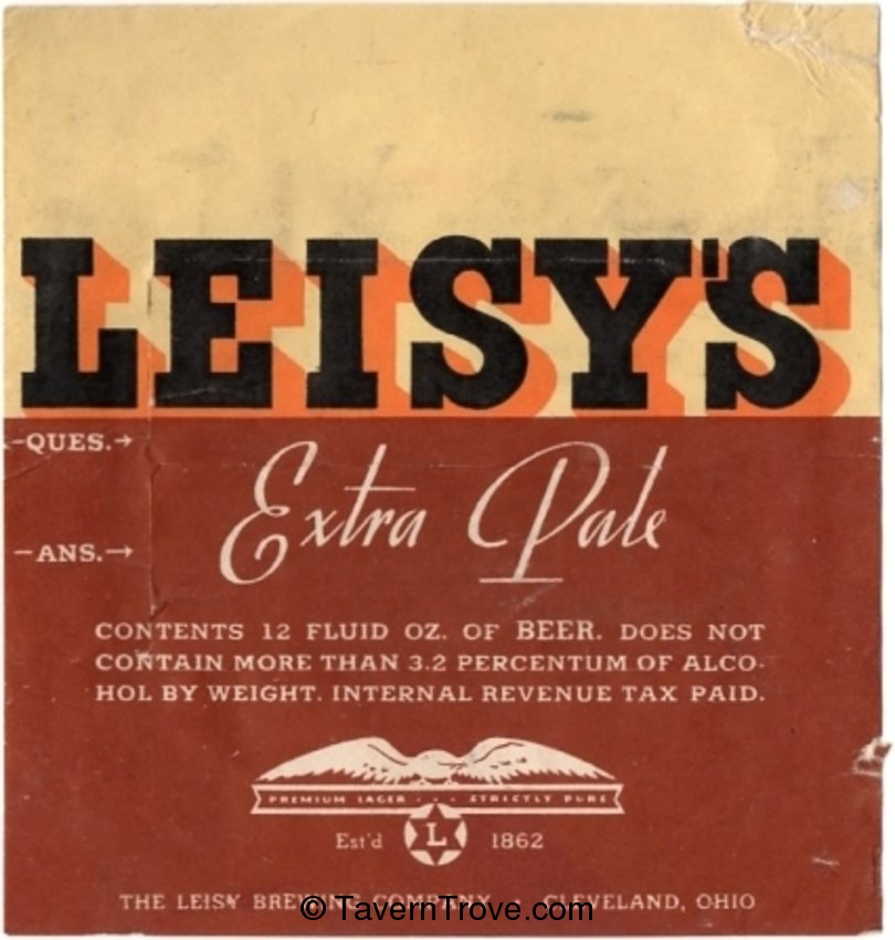 Leisy's Extra Pale Beer