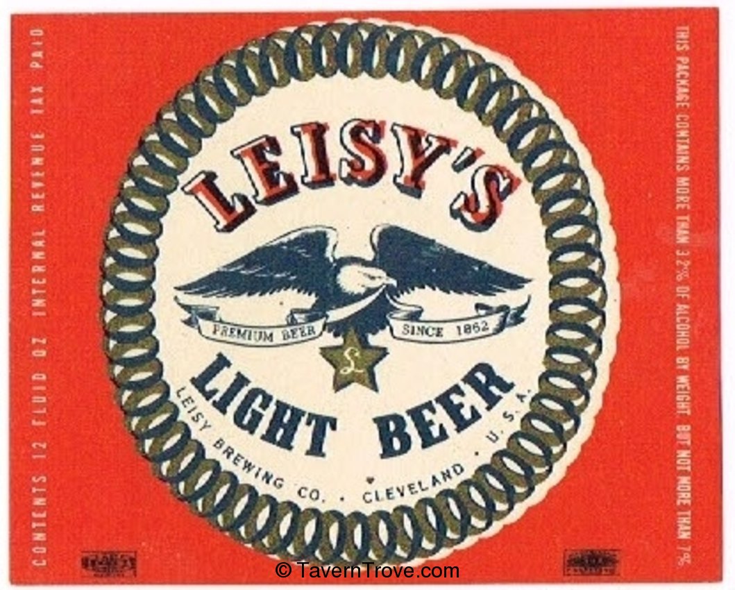 Leisy's Light  Beer