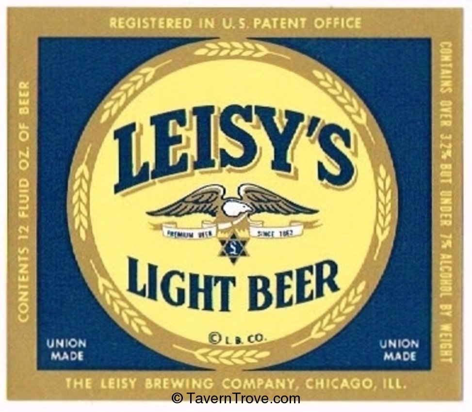Leisy's Light  Beer