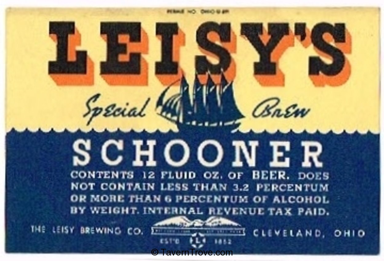 Leisy's Schooner Beer