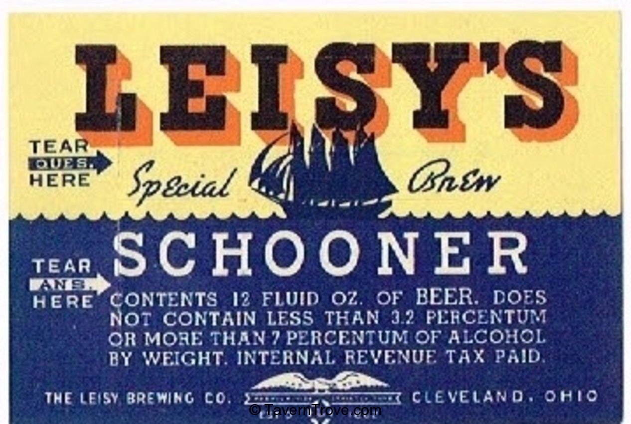 Leisy's Schooner Beer